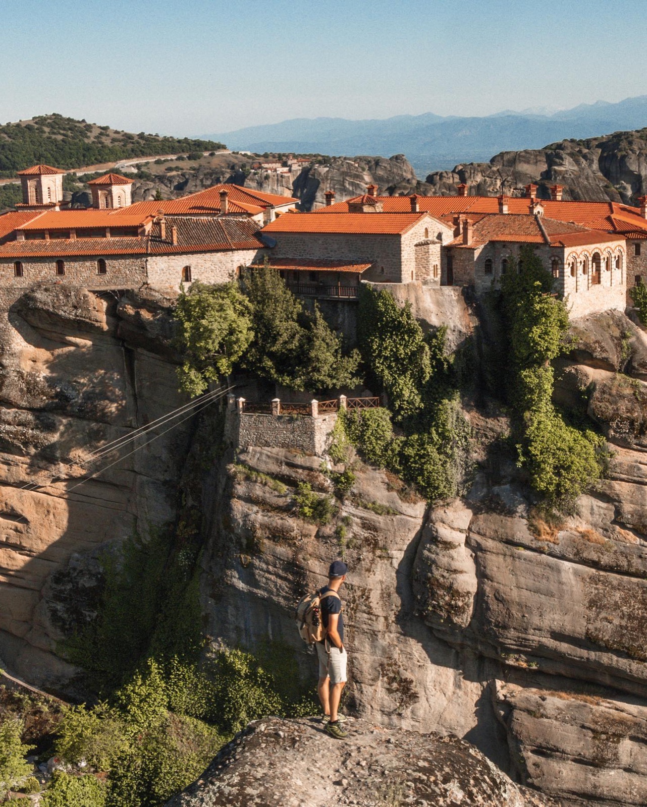 Mit dem Camper in Meteora